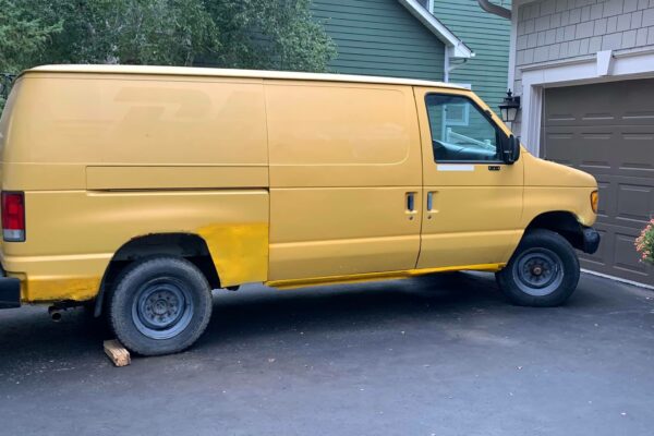 The Rusty Yellow Van
